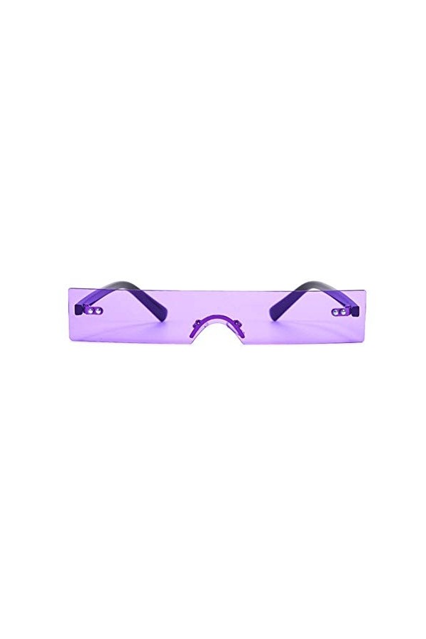 YAYAN Nouveau Rectangle Lunettes de Soleil Femmes 2019 Mode Rouge Rose Clair Petit Objectif personnalité Lunettes de Soleil S