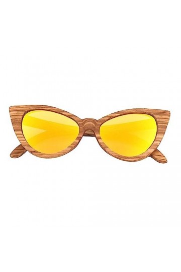 Lunettes de soleil polarisées à la mode for femmes lunettes de soleil lunettes en bois avec ocularia en bois Color : C1, Siz