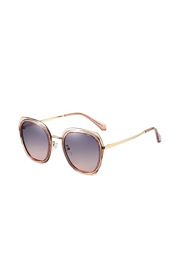 EkeNoz Lunettes de Soleil polarisées UV400 for Femmes, Conduite en Plein air, Vacances, décoratives, Tendance, Cadeau Color 