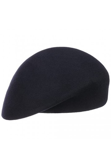 Lierys Béret Fabiana en Feutre Femme - Made in Italy Bonnet Laine Basque Bonnets pour lhiver Automne-Hiver - Taille Unique B