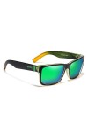 KDEAM Lunettes de soleil sport polarisées pour hommes et femmes protection UV carrées pour baseball, conduite, course, pêche,