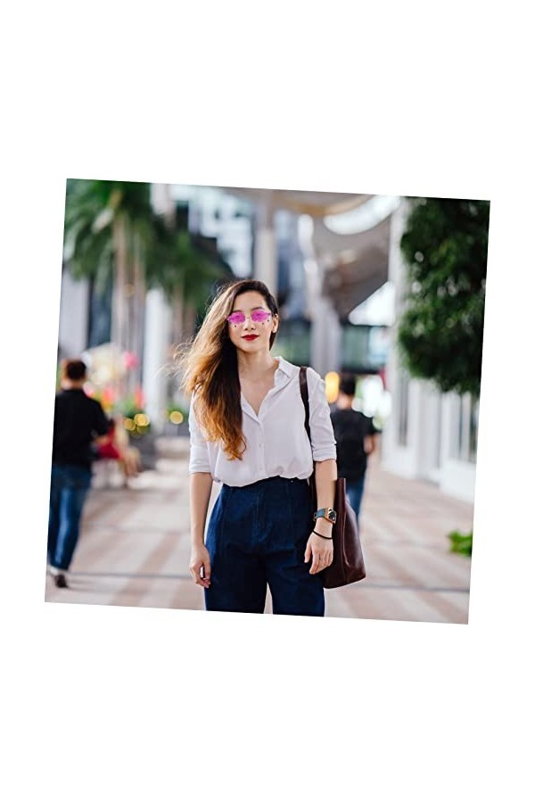 ABOOFAN 4 Pièces Pas De Lunettes De Soleil Punk Vêtements Cosplay Tenues Hawaii Vêtements Tenues Vêtements 90 Lunettes Claire