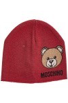 MOSCHINO Femme Teddy Bonnet Rosso