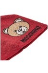 MOSCHINO Femme Teddy Bonnet Rosso