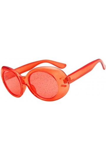 NIUASH Lunettes de Soleil polarisées Lunettes de Soleil ovales Rouges Femmes Couleur Bonbon coloré Jaune Rose Violet Lunettes