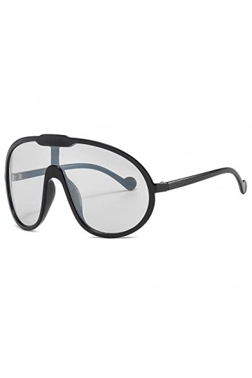 HAZARA 2022 Frame Lunettes de Soleil intégrées Lunettes de Soleil Coupe-Vent Unisexes Lunettes de Soleil dextérieur à Grand 