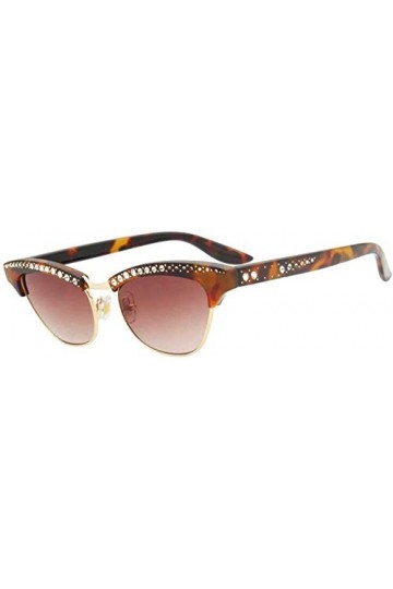 NIUASH Lunettes de Soleil polarisées Lunettes de Soleil Mode Oeil de Chat Femmes Luxe rétro Diamant Lunettes de Soleil Femme 