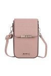 FANDARE Sac de téléphone Femmes Sac À Bandoulière Fille Sacoche Portefeuille Portable Sac dépaule pour Achats Fête École Voy