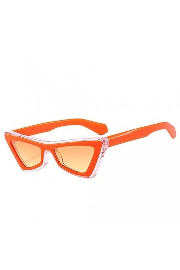 HCHES Vintage Cats Eye Ladies Lunettes de soleil Lunettes de soleil Femme Vintage Shades Uv400,3928 C6, pas de boîte