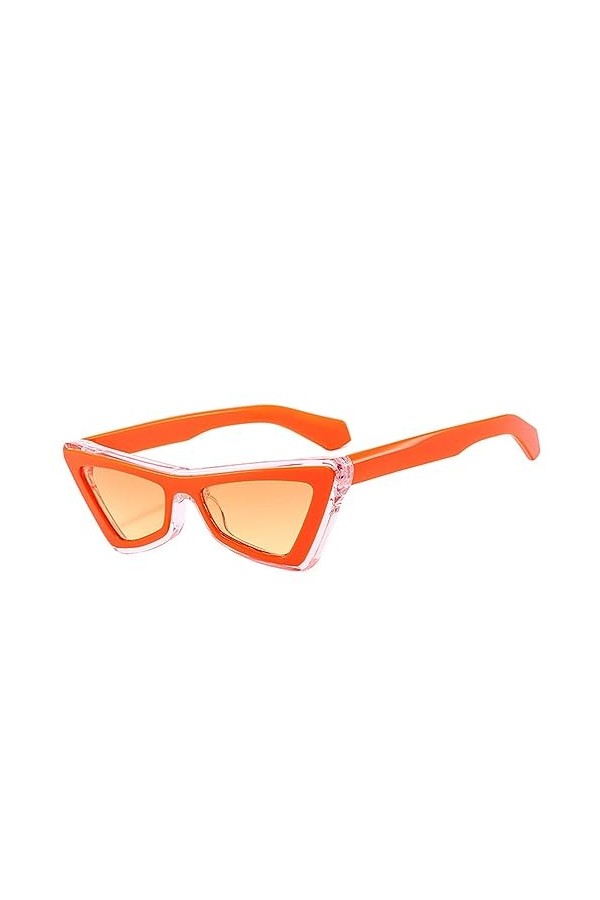 HCHES Vintage Cats Eye Ladies Lunettes de soleil Lunettes de soleil Femme Vintage Shades Uv400,3928 C6, pas de boîte