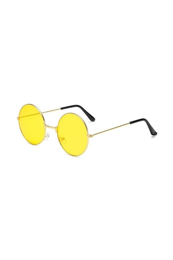 Lunettes de soleil à la mode Lunettes de soleil polarisées Lunettes Lunettes de soleil rondes rétro Homme Femme Lunettes de s