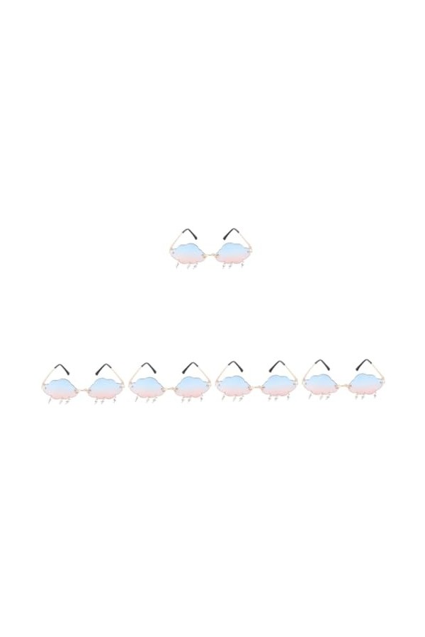 Abaodam 5 Paires Lunettes De Soleil Nuage Lunettes De Sport Lunettes De Soleil De Sport Pour Enfants Lunettes De Nuage De Fêt