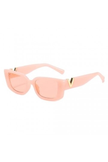 Z&y GLAA des Lunettes de Soleil Lunettes De Soleil Rétro Rectangle Femmes Vintage Lunettes De Soleil Vintage Ladies Classic B