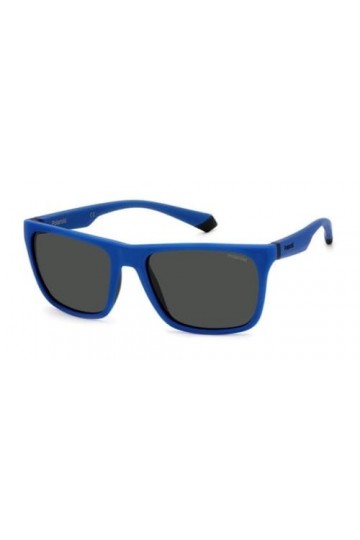 Polaroid PLD 2141/s Sunglasses, DOF/M9 MT BL BLK, 57 Unisex