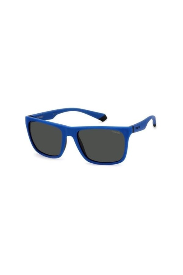Polaroid PLD 2141/s Sunglasses, DOF/M9 MT BL BLK, 57 Unisex