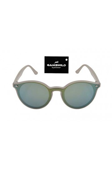 Gamswild Lunettes de soleil WM1321 - Style gamsstyle - Pour femme - Pastel - Rose - Beige - Vert menthe - Beige -