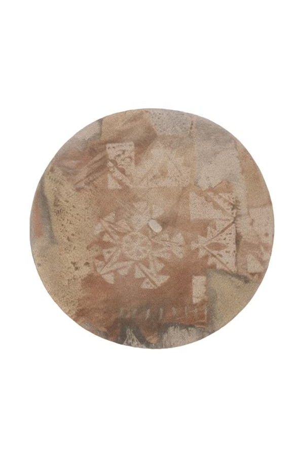 Barascon Béret Basque en Laine Veloa béret Taille Unique - Beige 