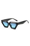 EkeNoz Lunettes de soleil œil de chat à monture épaisse for hommes et femmes, décoratives, tendance, Sport de banlieue, UV400