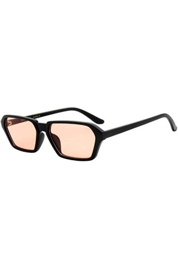 NIUASH Lunettes de Soleil polarisées Femmes Petites Lunettes de Soleil Vintage Hommes Mode Nuances Rouges Lunettes de Soleil 