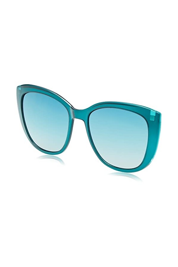 MODO & ECO Meru Clip on Lunettes de Soleil, Aqua, 53 Femme