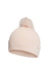 adidas Femme W Fur Pom Beani Hat, victory crimson/metallic gold, XL EU