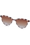 MODO & ECO Rideau Clip on Lunettes de Soleil, Noir/Or Rose, 53 Femme