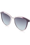 MODO & ECO Rideau Clip on Lunettes de Soleil, Noir/Or Rose, 53 Femme