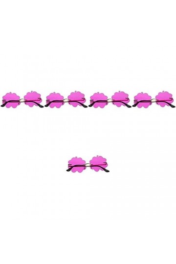 SOIMISS 5 Pièces Lunettes De Soleil Irrégulières Mode Lunettes Disco Lunettes Rave Lunettes De Fête Verre Lunettes Des Années