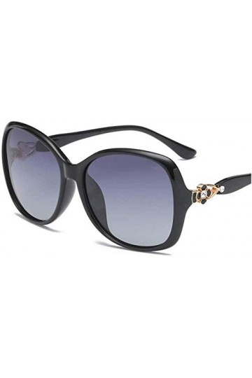 ZYIZEE Lunettes de Soleil Lunettes de Soleil Femmes polarisées élégantes Strass Dames Lunettes de Soleil Femme Conduite Lunet