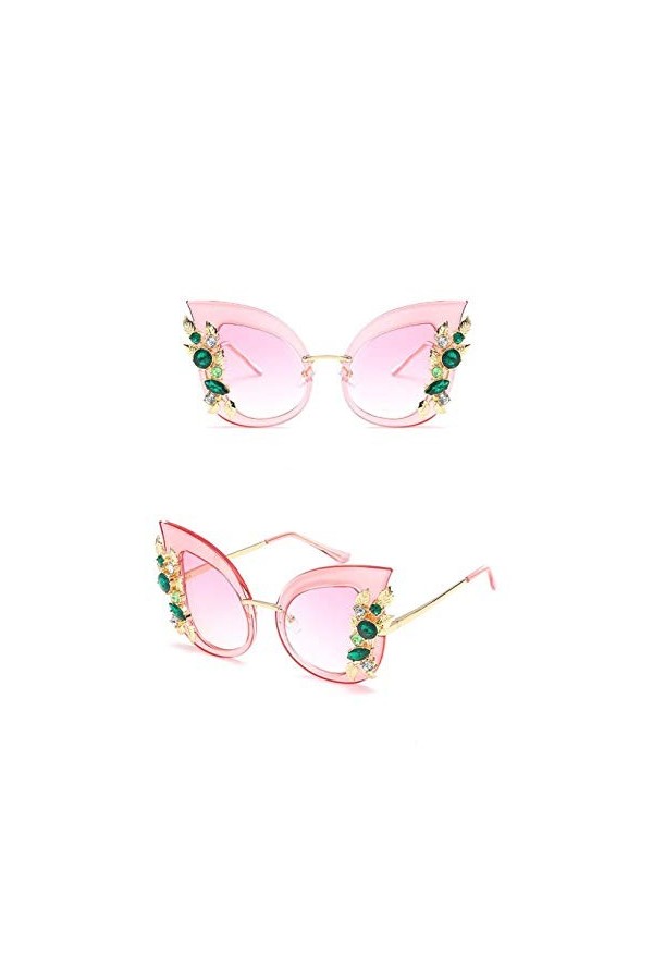 NIUASH Lunettes de Soleil polarisées Dames Lunettes de Soleil œil de Chat Femmes Ombre pour Lunettes de Soleil Femme Couleur 