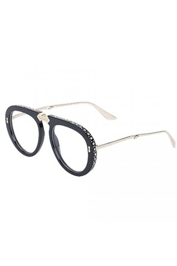 HCHES Lunettes de soleil diamant pour femme Même lunettes de soleil pliantes Lunettes de soleil pour femme, 3, taille unique