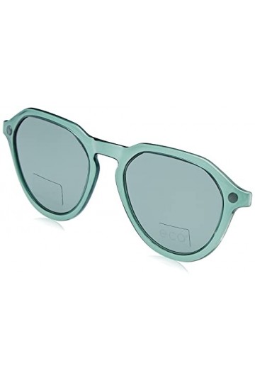 MODO & ECO Arve Clip on Lunettes de Soleil, Vert, 50 Femme