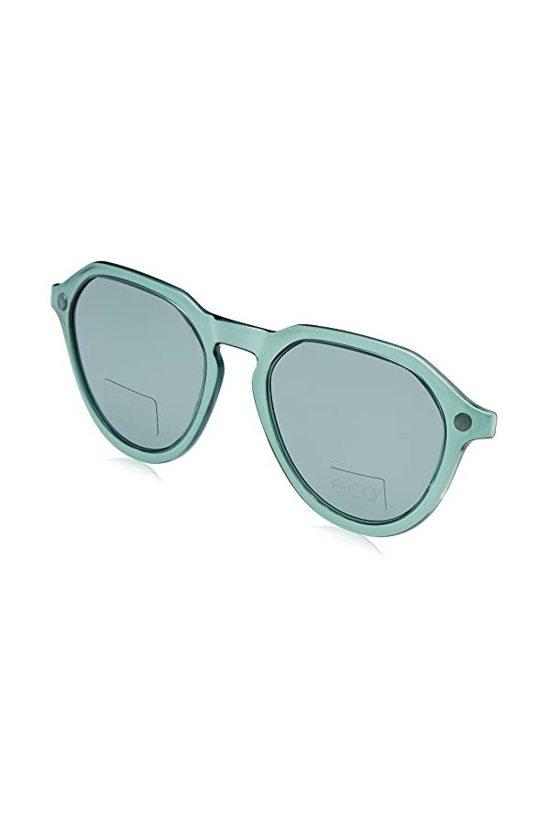 MODO & ECO Arve Clip on Lunettes de Soleil, Vert, 50 Femme