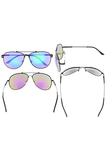 Eyekepper Lunettes de Soleil avec Loupe - Lunettes de soleil bifocal/de conduite - Lunette de Lecture souple style pilot noi