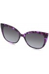 MODO & ECO Tara Clip on Lunettes de Soleil, Purle/Tort, 53 Femme