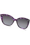 MODO & ECO Tara Clip on Lunettes de Soleil, Purle/Tort, 53 Femme