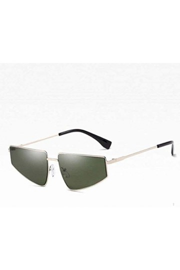 ZYIZEE Lunettes de Soleil Petites Lunettes de Soleil polygone Femme rétro Lunettes de Soleil œil de Chat Chic Femmes Lunettes