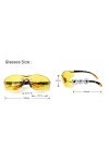 Femmes Lunettes de Soleil Lunettes de Soleil Strass Sans Monture Bouclier Lunettes Lunettes Hommes Femmes Lunettes UV400, Ros