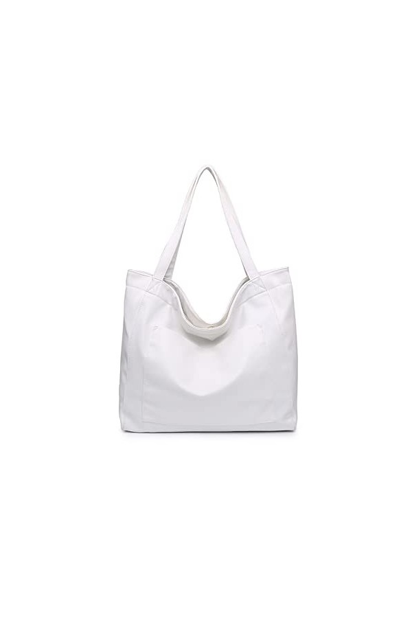 NICOLE & DORIS Grand Sac Cabas Femmes Sac Porté Epaule Fourre-Tout Grande Capacité Sac à Main en Cuir Souple Sac de Shopping 