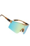 Odiseo Eyewear ATLAS Midas Lunettes de soleil de sport polarisées UV400 pour homme et femme Fixation flottante pour course à 