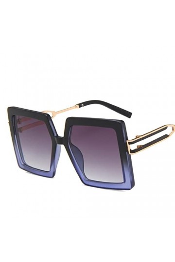 Lunettes de soleil carrées à grand cadre for vacances en plein air, for hommes et femmes, tendance, décontractées, UV400, cad