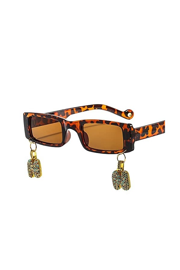 Mode Carré Petit Cadre Lunettes De Soleil Hommes Cuba Vintage Lunettes De Soleil Femmes De Luxe Marque Hip Hop Lunettes De So