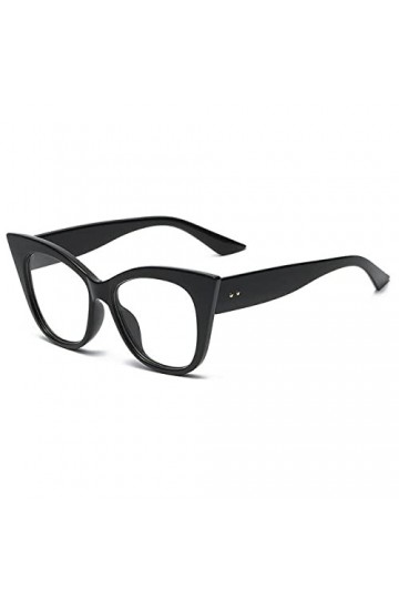 HPIRME Lunettes de soleil œil de chat femmes lunettes de soleil dégradées dames UV400, C6Black, taille unique