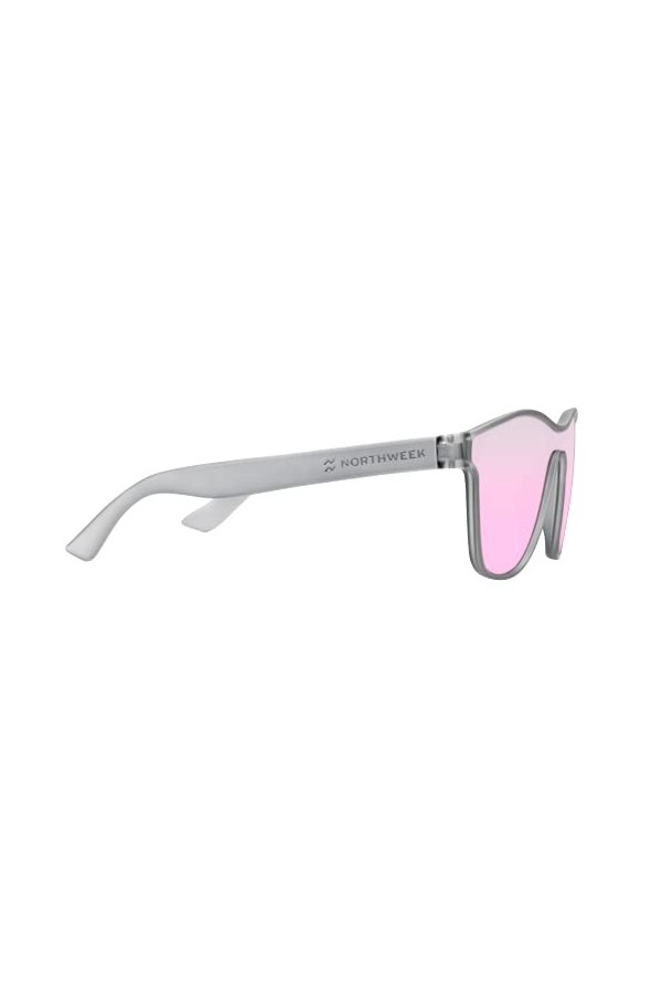 NORTHWEEK Melrose Moonstone Lunettes de Soleil, Gris-Or Rose, Taille Unique Mixte