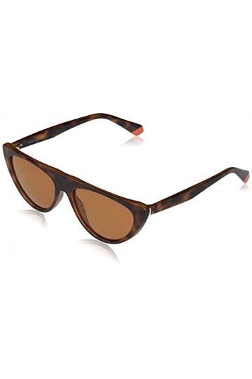 Polaroid PLD 6108/S Sunglasses, L9G/HE HVNA Orange, 54 Womens