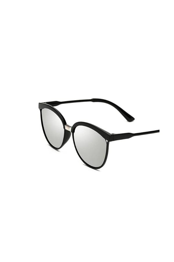 Lunettes de soleil à la mode Lunettes de soleil polarisées Vintage Lunettes de soleil noires Femme Cat Eye Lunettes de soleil