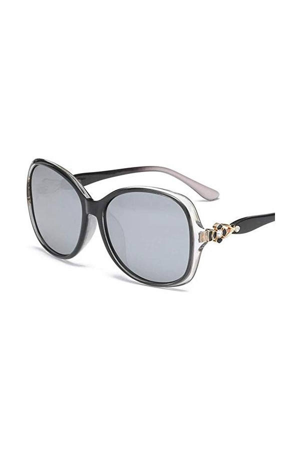 ZYIZEE Lunettes de Soleil Lunettes de Soleil Femmes polarisées élégantes Strass Dames Lunettes de Soleil Femme Conduite Lunet