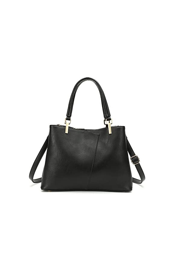 FANDARE Mode Sac à Main Femme Étanche Sac portés Épaule Sac Messager PU Cuir Sacs à Bandoulière pour Voyage Travail Achats Fê