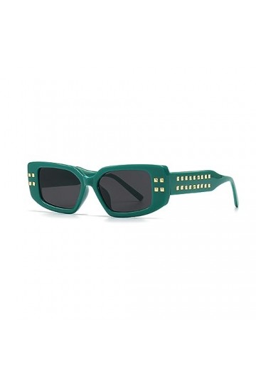 HPIRME lunettes de soleil carrées femme pour femmes vert orange noir lunettes de soleil rétro uv400 hommes accessoires dété 