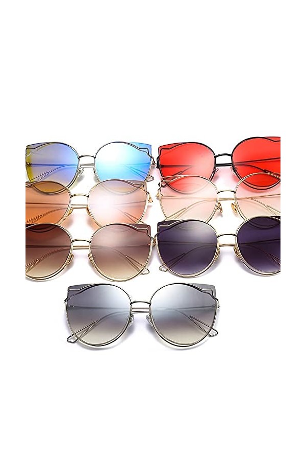 Mode Lunettes De Soleil Mode Femmes Luxe Vintage Lunettes De Soleil Rondes Hommes Lunettes Uv400 Lunettes Redlens